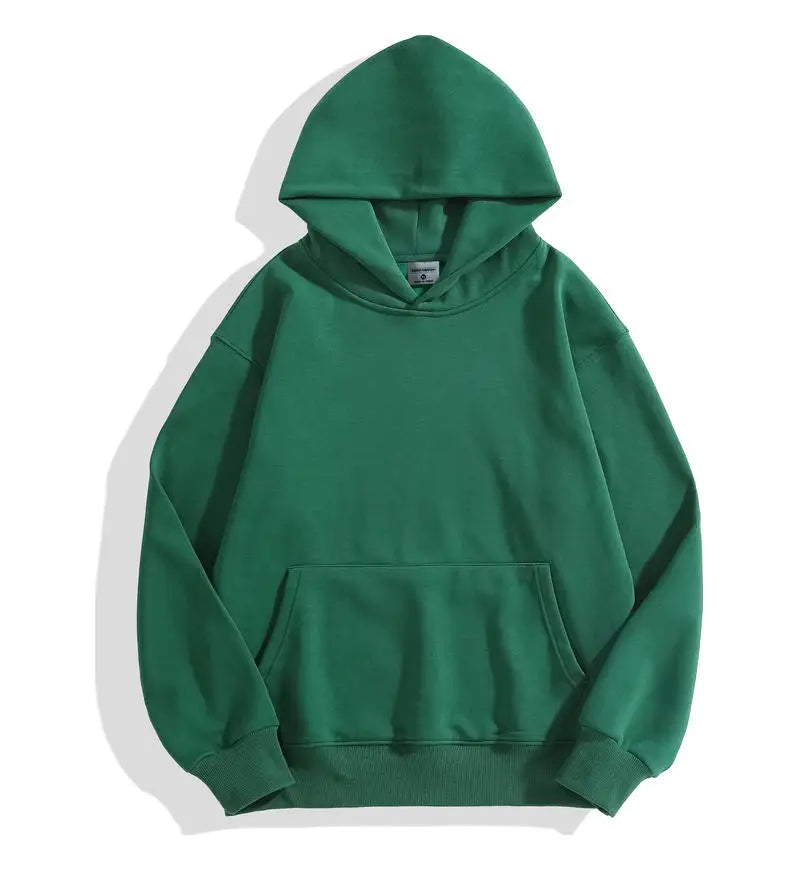Oversized hoodie i grön